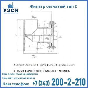 Фильтр сетчатый ФС по Т-ММ-11-2003 в Мурманске