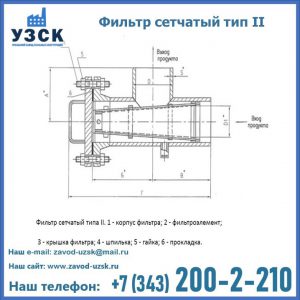 Фильтр сетчатый ФС по Т-ММ-11-2003 в Мурманске