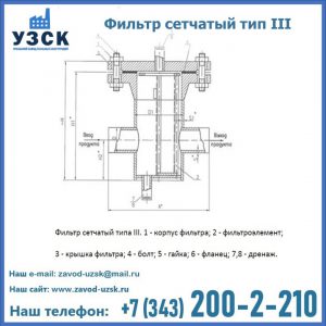 Фильтр сетчатый ФС по Т-ММ-11-2003 в Мурманске