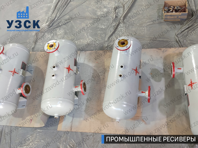 фотография емкостных ресиверов газа Мурманск