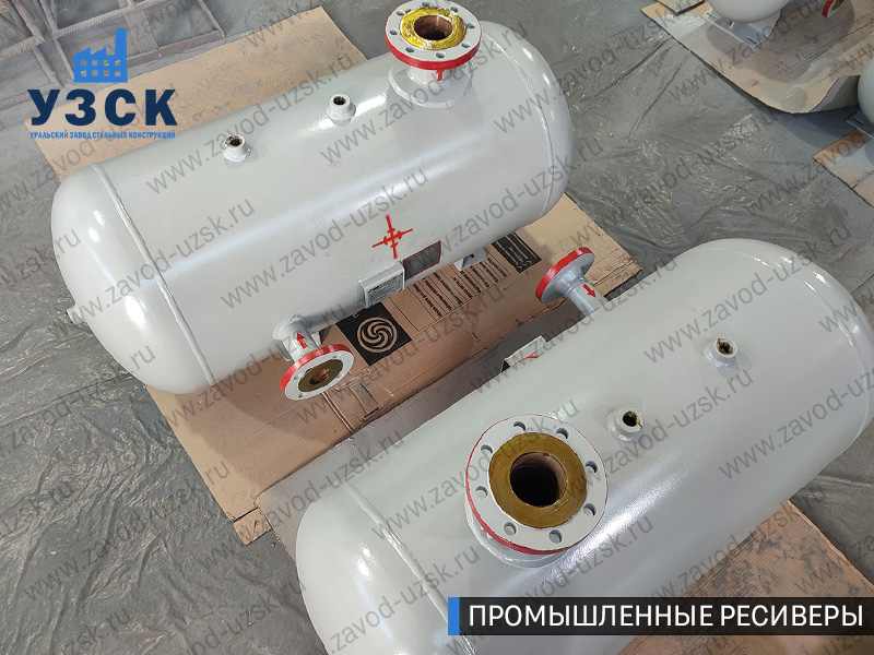 фотография промышленных ресиверовдля газа Мурманск